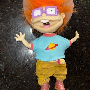 1998 Nickelodeon Rugrats Movie Chuckie Finster goes bananas doll
